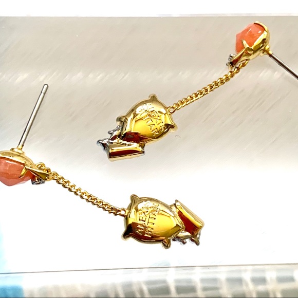 Alexis Bittar Drop Post Gemstone Crystal Earrings - Picture 7 of 12